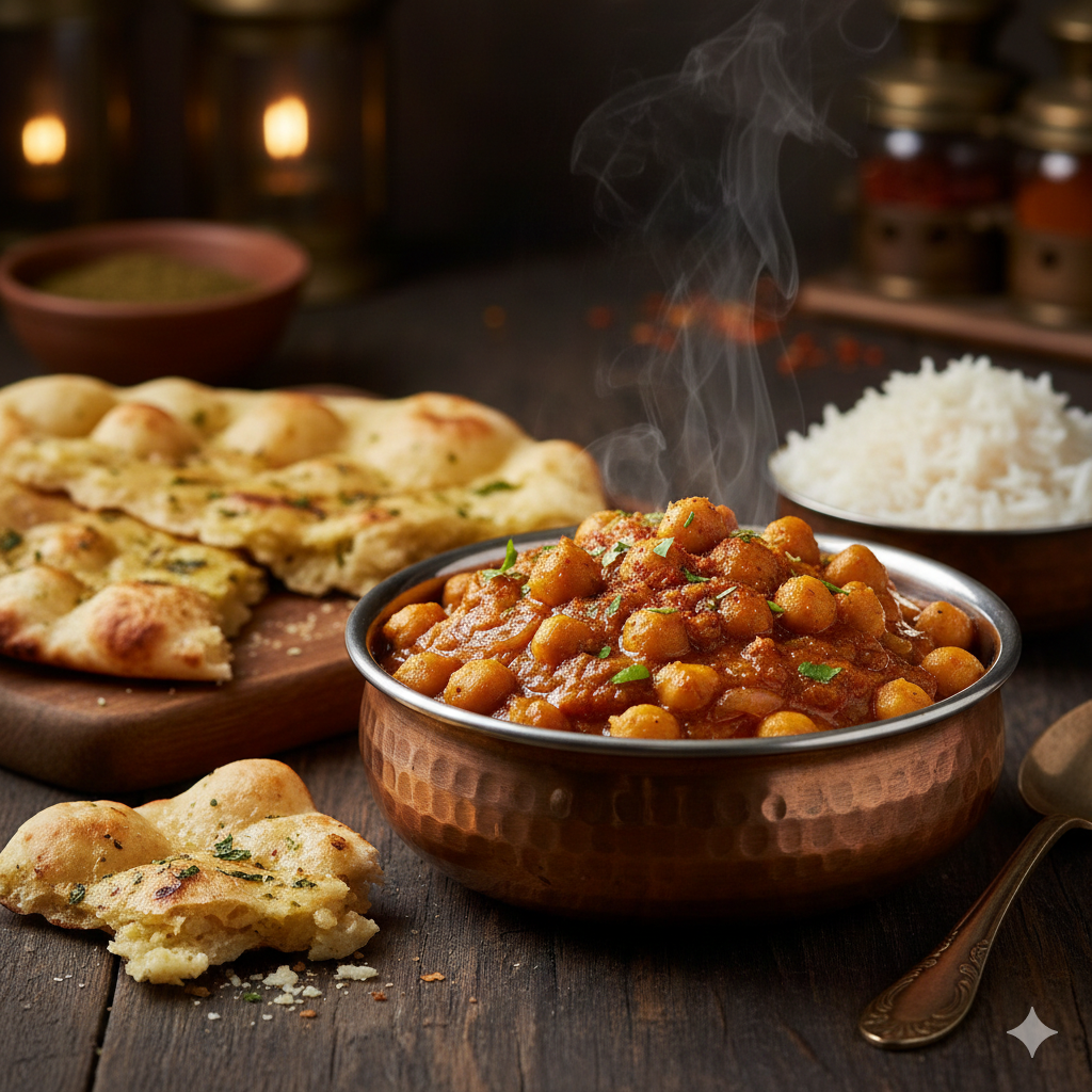 Chana Masala at Naan Tandoori